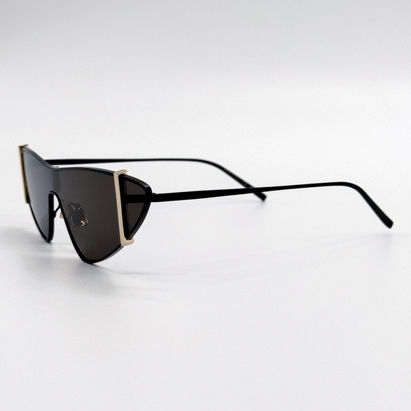 NEW SAINT LAURENT SL536 001 BLACK CAT EYE WOMEN SL 536 SUNGLASSES SAINT LAURENT - Picture 6 of 11